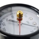 Water Pressure Gauge with Hose Connection 0-200 PSI with Red Max Indicator - W02