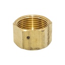 61CX 5/16" Lead-Free Brass Compression Cap - W03