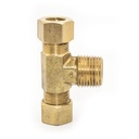 72 3/8" x 3/8" Lead-Free Brass Compression MIP Tee
 - W02