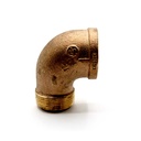 1/4" 90 BRASS ST ELBOW - W02