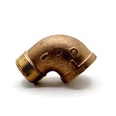 1/4" 90 BRASS ST ELBOW - W04