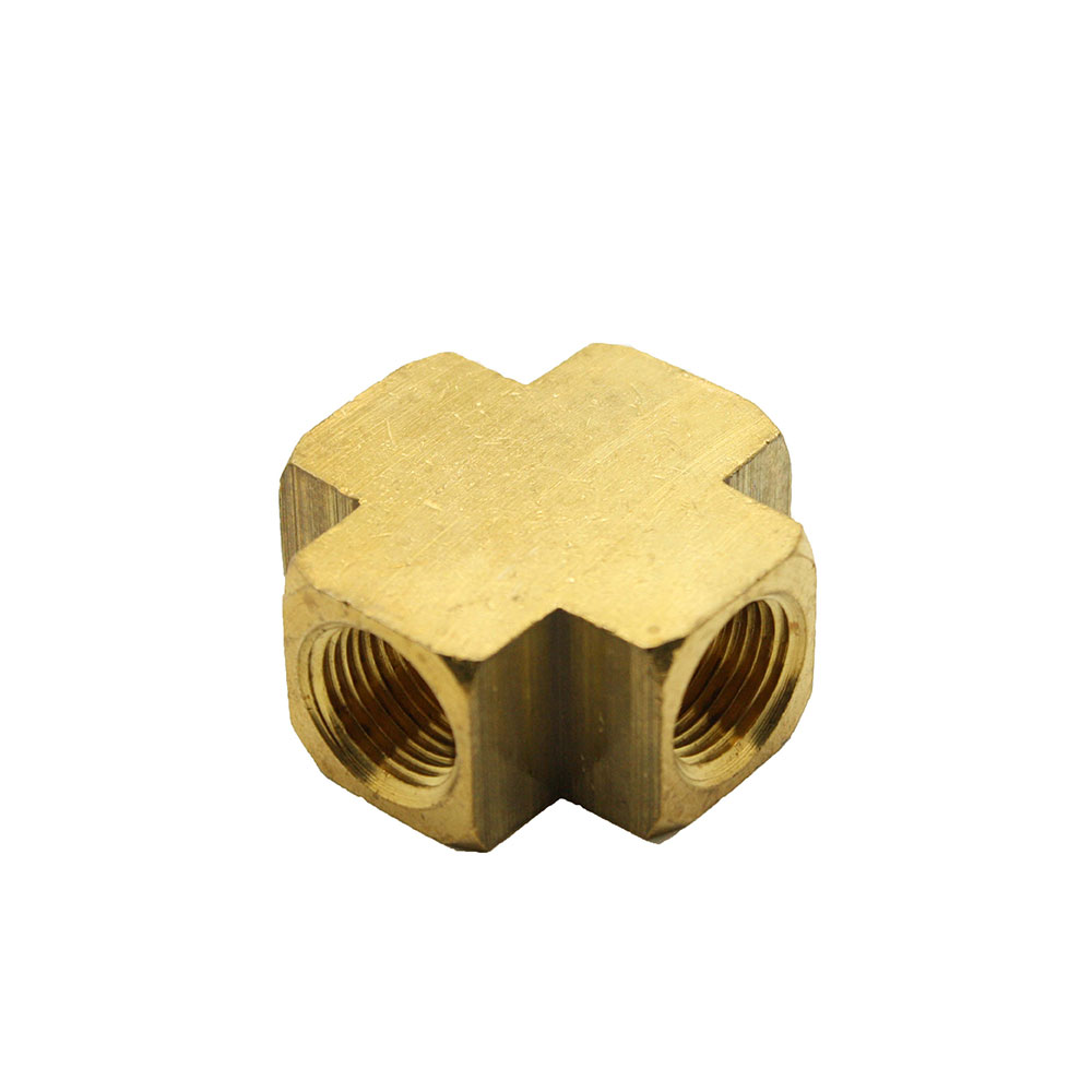 1/8" BRASS CROSS - W03
