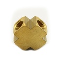 1/8" BRASS CROSS - W05