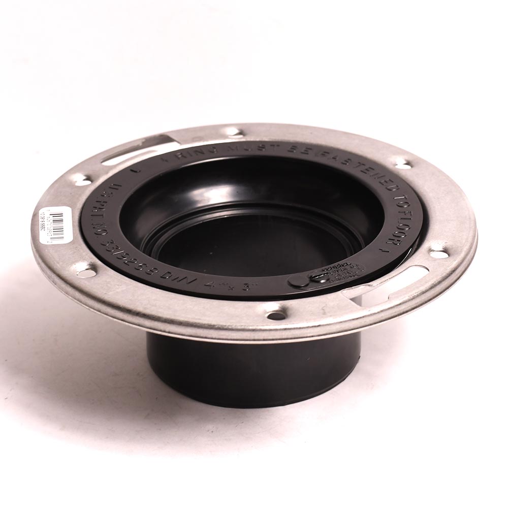 83616 4" x 3" Stainless Steel Closet Flange (Spigot) - W02