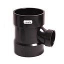 92134 4" X 4" X 2" ABS Sanitary Reducing Tee - W02