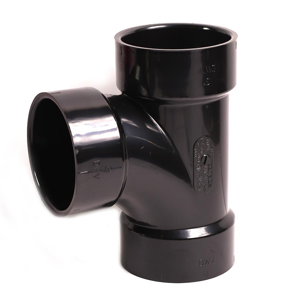 92153 3" ABS Sanitary Tee - W02