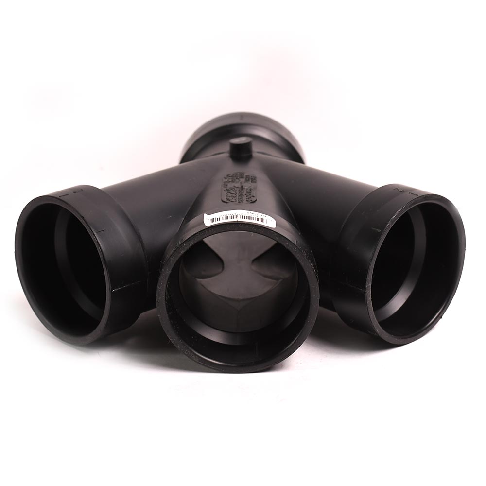 92171 2" 45 Deg ABS Double Wye - W02