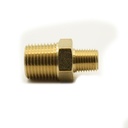 1/4 X 1/8 BRASS RED. NIPPLE - W03