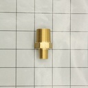 1/2 X 1/4 BRASS RED. NIPPLE - W05