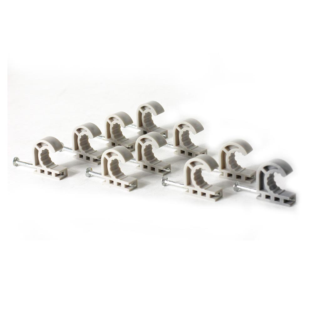 1/2" Plastic Hook with Nail for Copper Pipe - W02
