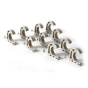 3/4" Plastic Hook with Nail for Copper Pipe - W02