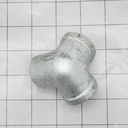 1" Galvanized Steel Side Outlet Elbow - W05