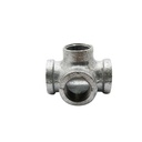 3/4" Galvanized Steel Side Outlet Tee - W03