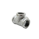 3/4" Galvanized Steel Side Outlet Tee - W04