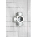 3/4" Galvanized Steel Side Outlet Tee - W05