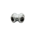 1-1/2" Galvanized Steel Cross - W03