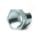1/2" x 3/8" Galvanized Steel Hex Bushing - W02