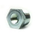 1/2" x 1/8" Galvanized Steel Hex Bushing - W02