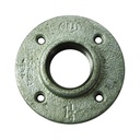 1-1/2" Galvanized Steel Floor Flange
 - W02
