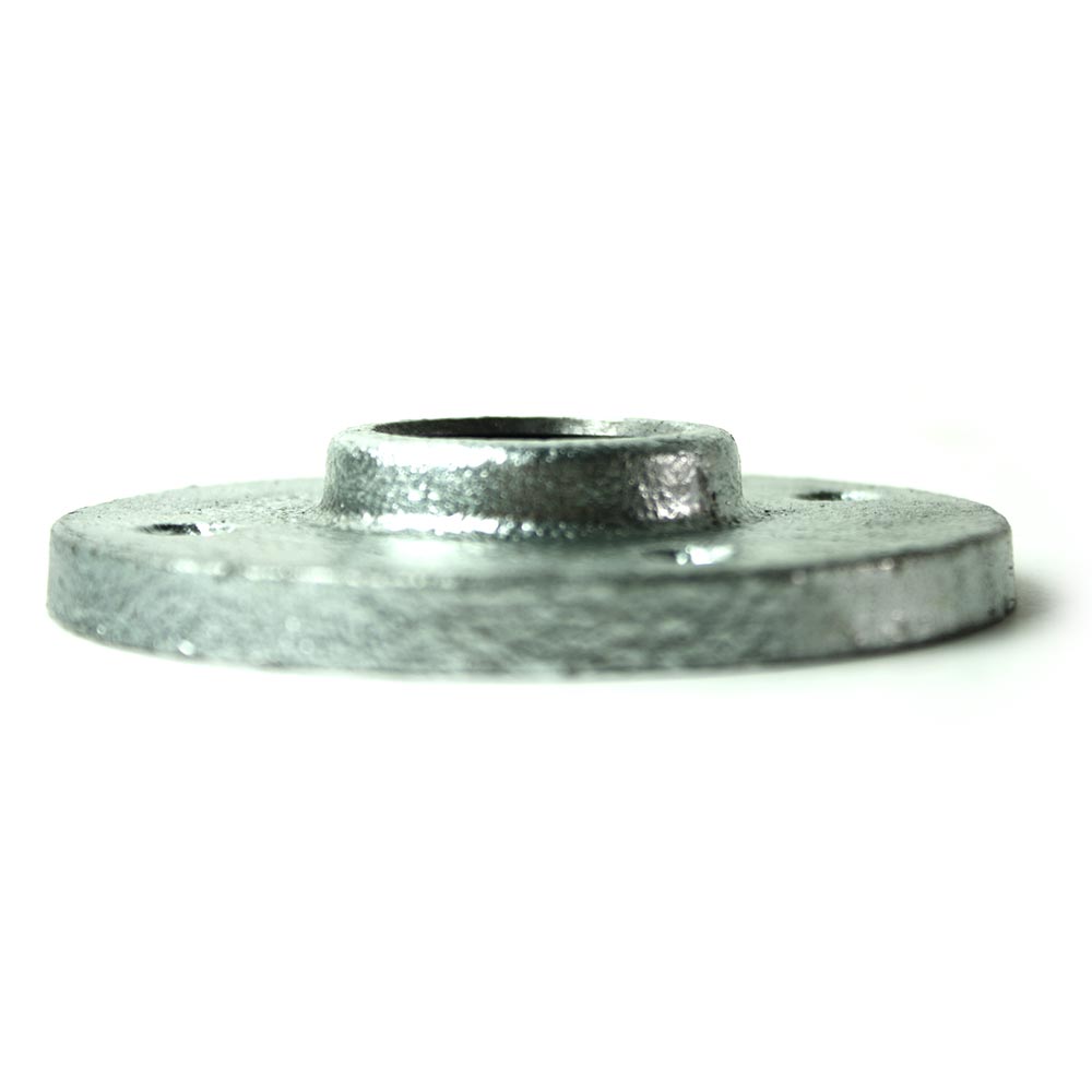 1-1/2" Galvanized Steel Floor Flange
 - W03