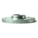 1-1/2" Galvanized Steel Floor Flange
 - W03