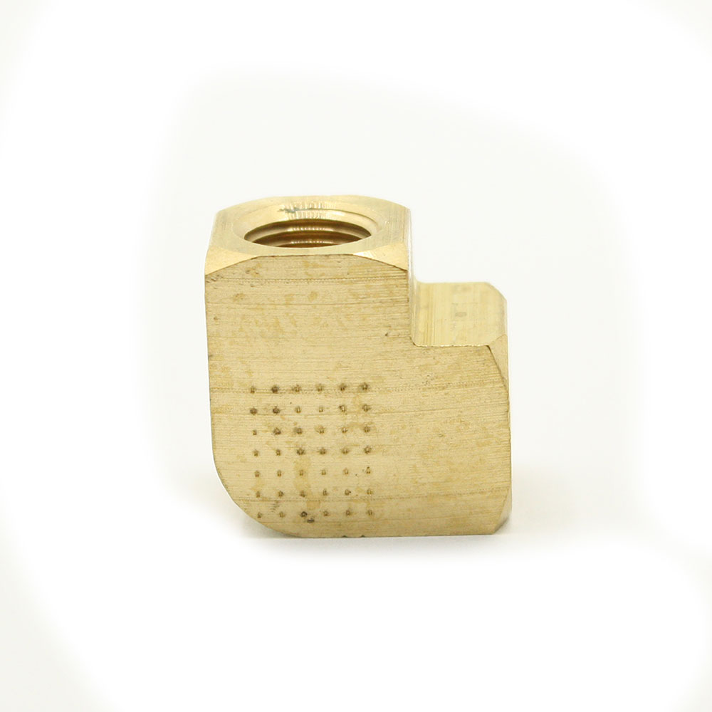 1/4 90 ELL BRASS [BARSTOCK] - W04