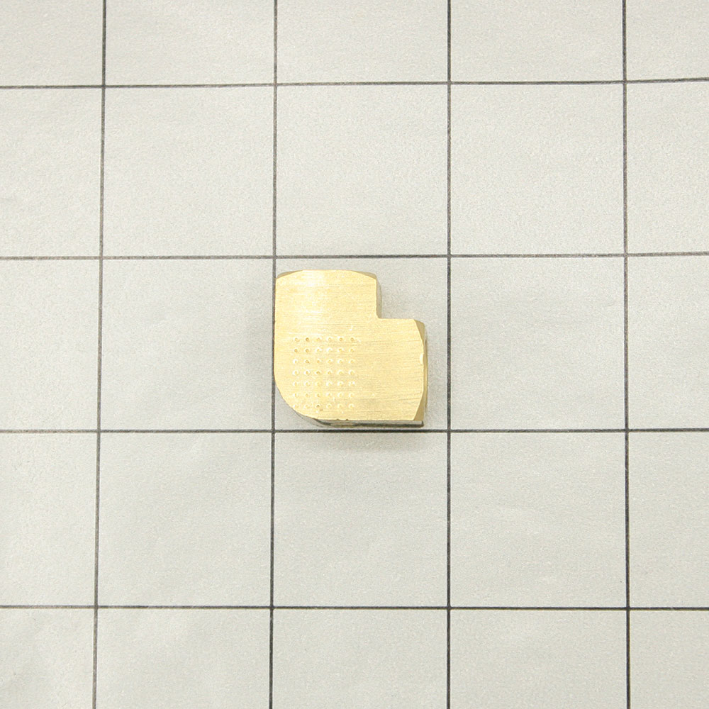 1/4 90 ELL BRASS [BARSTOCK] - W07