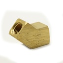 1/8" 45 Deg Elbow Brass [BARSTOCK] - FST22EAF - W06