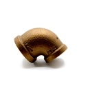 1/2 X 3/8 BRASS 90 RED. ELBOW - W04