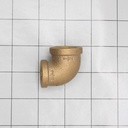 1/2 X 3/8 BRASS 90 RED. ELBOW - W05