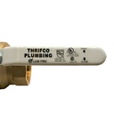 2" CXC Brass Full Bore Ball Valve - W04