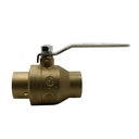 3/4" CXC Brass Full Bore Ball Valve - W03