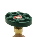 1" FIP x 1" GHT Brass Bent Nose Garden Valve - W03