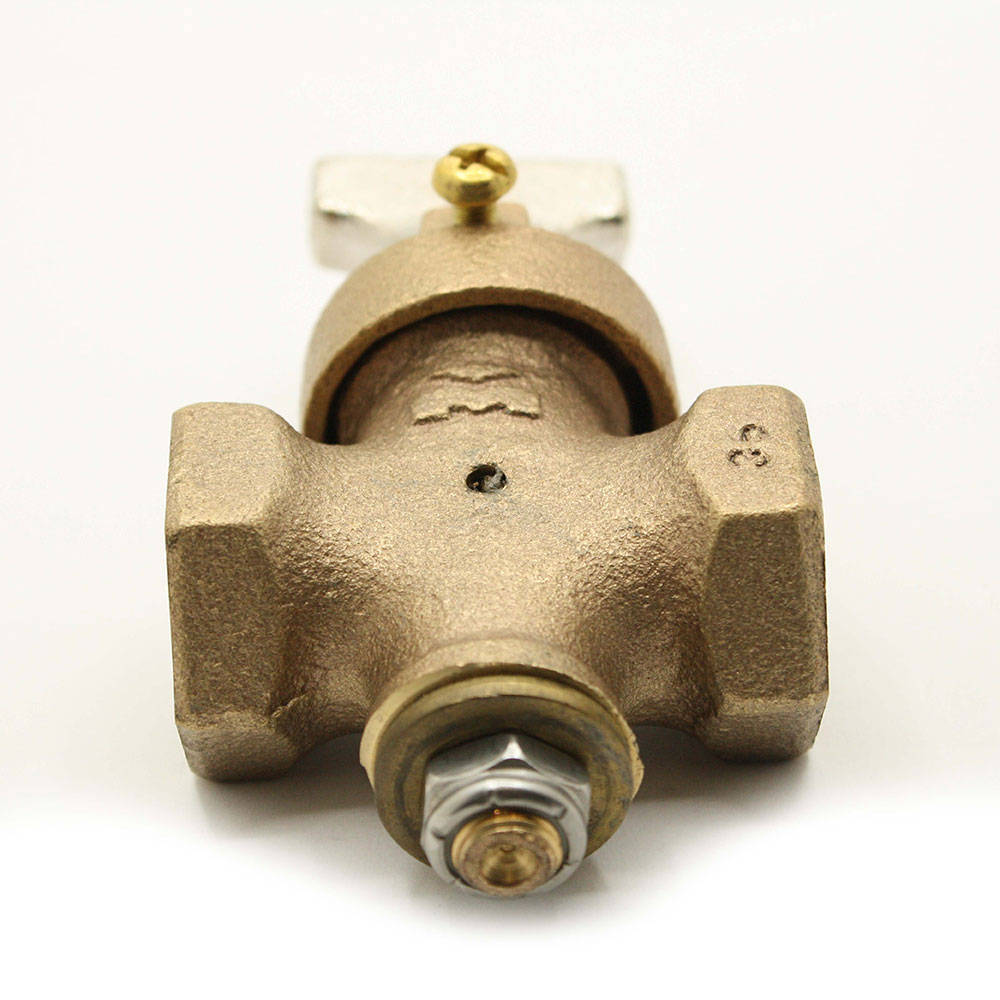 3/4" FIP Brass Ground Key Stop & Waste Valve - W02