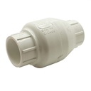 1" Slip PVC Swing Check Valve - W02