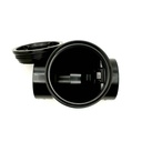 4" ABS Backwater Valve with DWV Hubs - W02