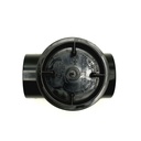 4" ABS Backwater Valve with DWV Hubs - W03