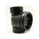 4" ABS Backwater Valve with DWV Hubs - W04