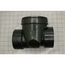4" ABS Backwater Valve with DWV Hubs - W05