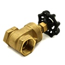 2" FIP Brass Gate Valve - No Lead - W03