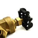 2" FIP Brass Gate Valve - No Lead - W04