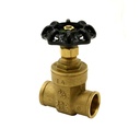 3/4" CXC Brass Gate Valve - No Lead - W02