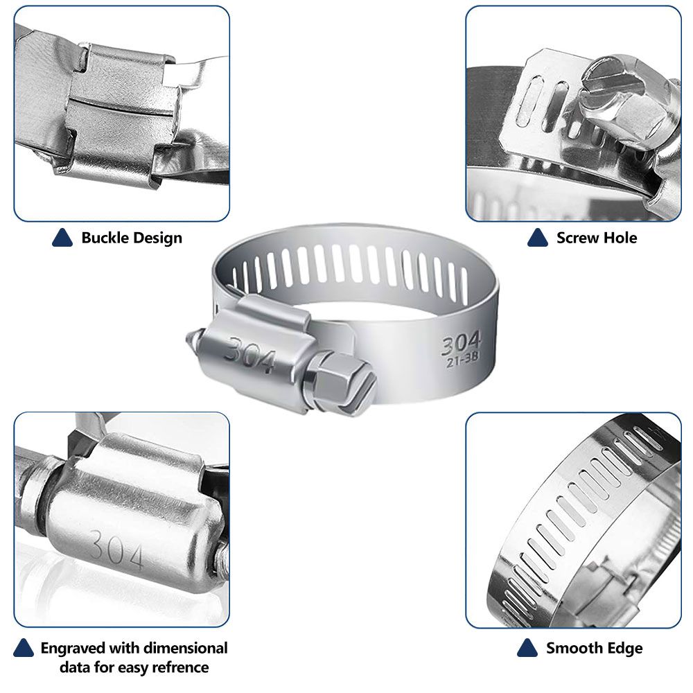 #36 SS CLAMP 2-3/4" MAX (10PK)(6519536) - W02