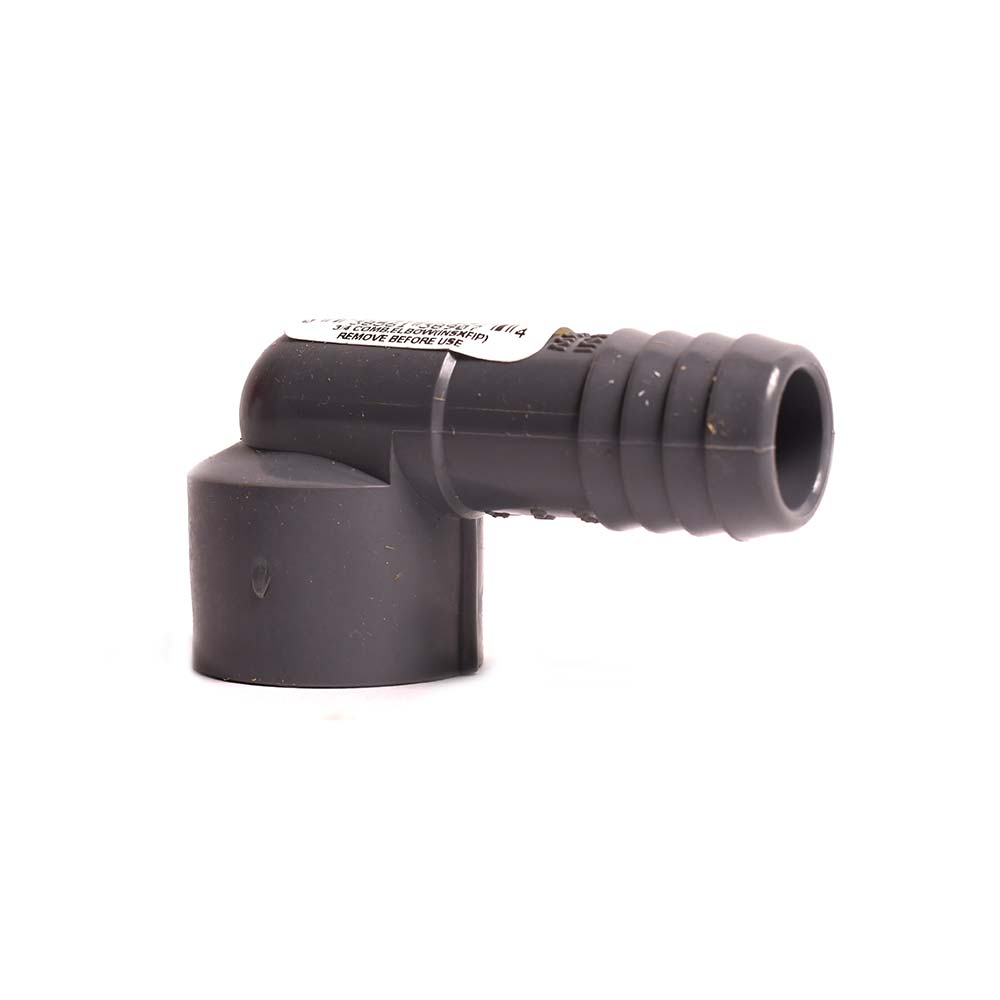 3/4" x 3/4" Poly Insert Combination Elbow - W02