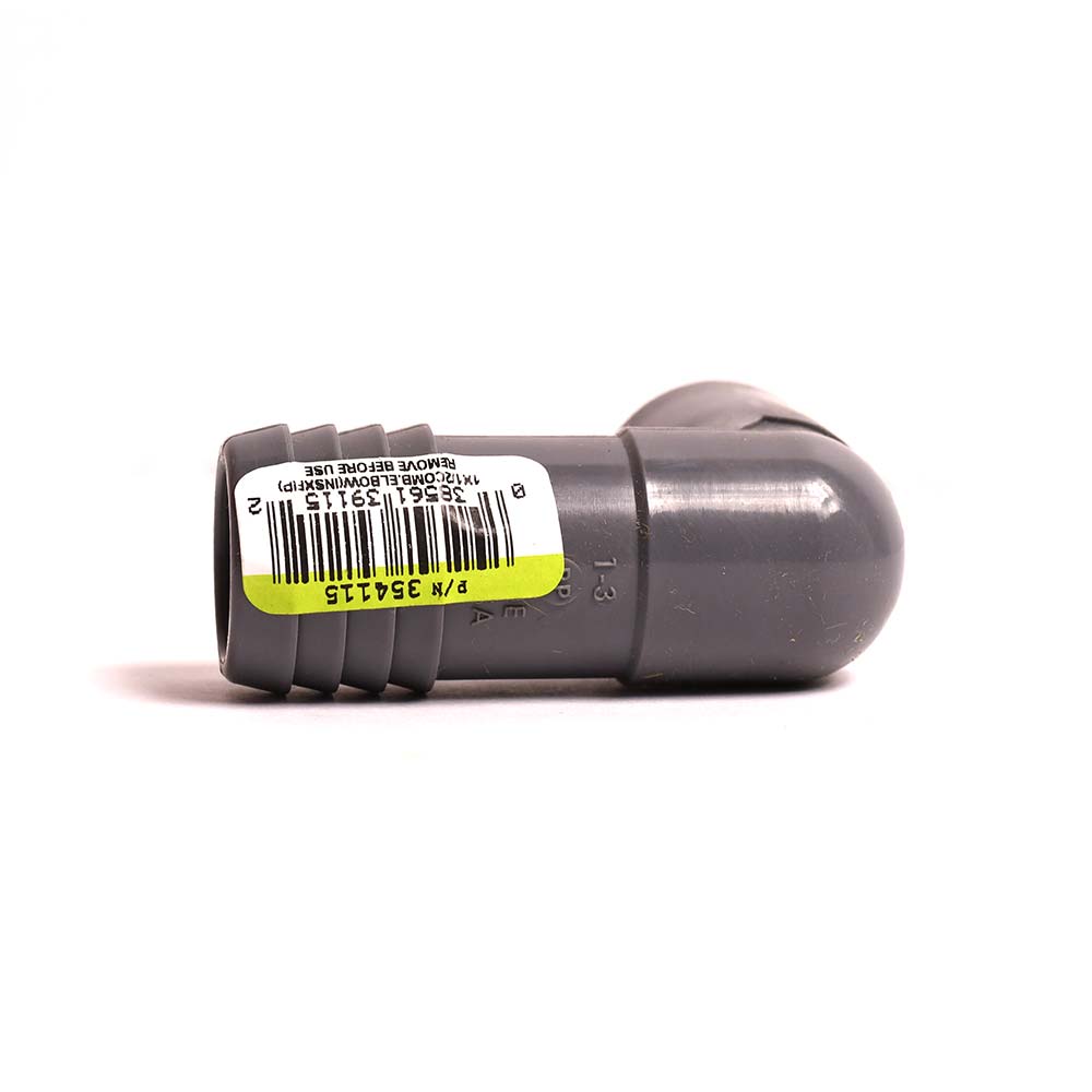 1" x 1/2" Poly Insert Combination Elbow - W03