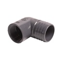 2" x 1-1/2" Poly Insert Combination Elbow - W02