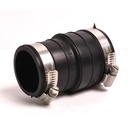 P1059-150 1-1/2" Socket to 1-1/2" Pipe Flexible Repair Coupling - W02