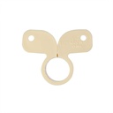 1/2" Plastic Insulated Stud Suspension Clamp - W02