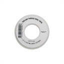 157-T 1/2 X 600" Teflon / PTFE Thread Sealing Tape - White - W02