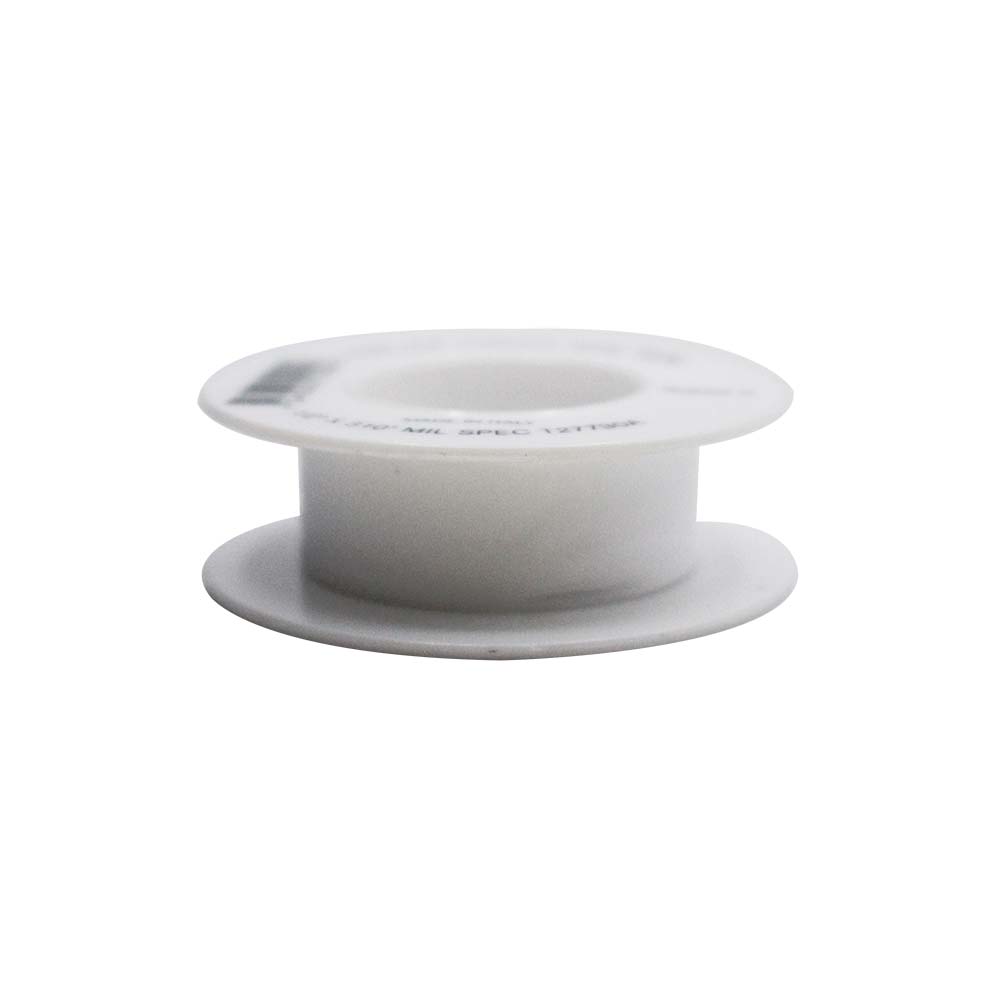 157-T 1/2 X 600" Teflon / PTFE Thread Sealing Tape - White - W03